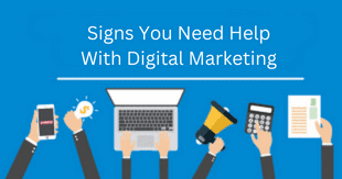 There are a few key signs that you may need help with your digital marketing. If you're not optimizing your website, measuring your results, targeting the right audience, branding yourself, creating valuable content, or tracking your results, then you may be missing out on key opportunities to reach your target market. A digital marketing professional can help you to overcome these challenges and maximize your online presence.