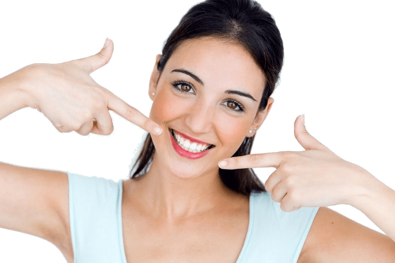 Digital Marketing for Dentists - women with White Teeth