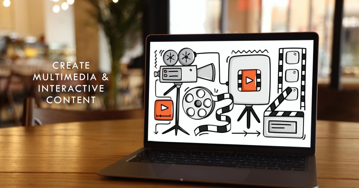 L’intégration de contenu multimédia et interactif dans votre stratégie de production de contenu est essentielle pour engager des publics modernes aux préférences diverses. Au-delà de l’écrit, les stratégies de contenu contemporaines doivent englober des éléments visuellement attrayants tels que des infographies, des illustrations personnalisées, des photos et des vidéos explicatives. L’intégration de composants audio tels que des podcasts, des interviews et des présentations de diapositives commentées ajoute une autre couche de richesse. De plus, les formats numériques tels que les modules interactifs, les cours de microapprentissage et les quiz offrent des possibilités d’interaction avec le public et des expériences personnalisées. Dans la phase de production de contenu, diversifiez-vous au-delà du texte traditionnel, en explorant des articles de blog riches en images, des diaporamas combinés à des webinaires et des séries d’infographies. Cette approche répond non seulement aux préférences variées du public, mais permet également de réutiliser les ressources multimédias, créant ainsi un écosystème de contenu cohérent et engageant.